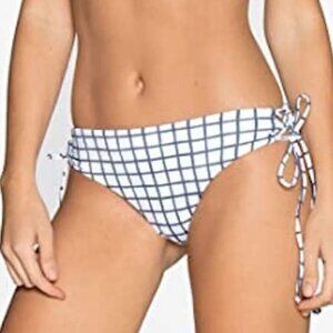 NWT Tavik Bebe Reversible Full Bikini Bottom in Grid - Small